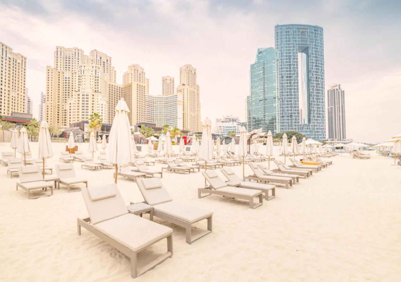 Panoramic Sea Views Studio Apartment - Marina Dubaj Exteriér fotografie