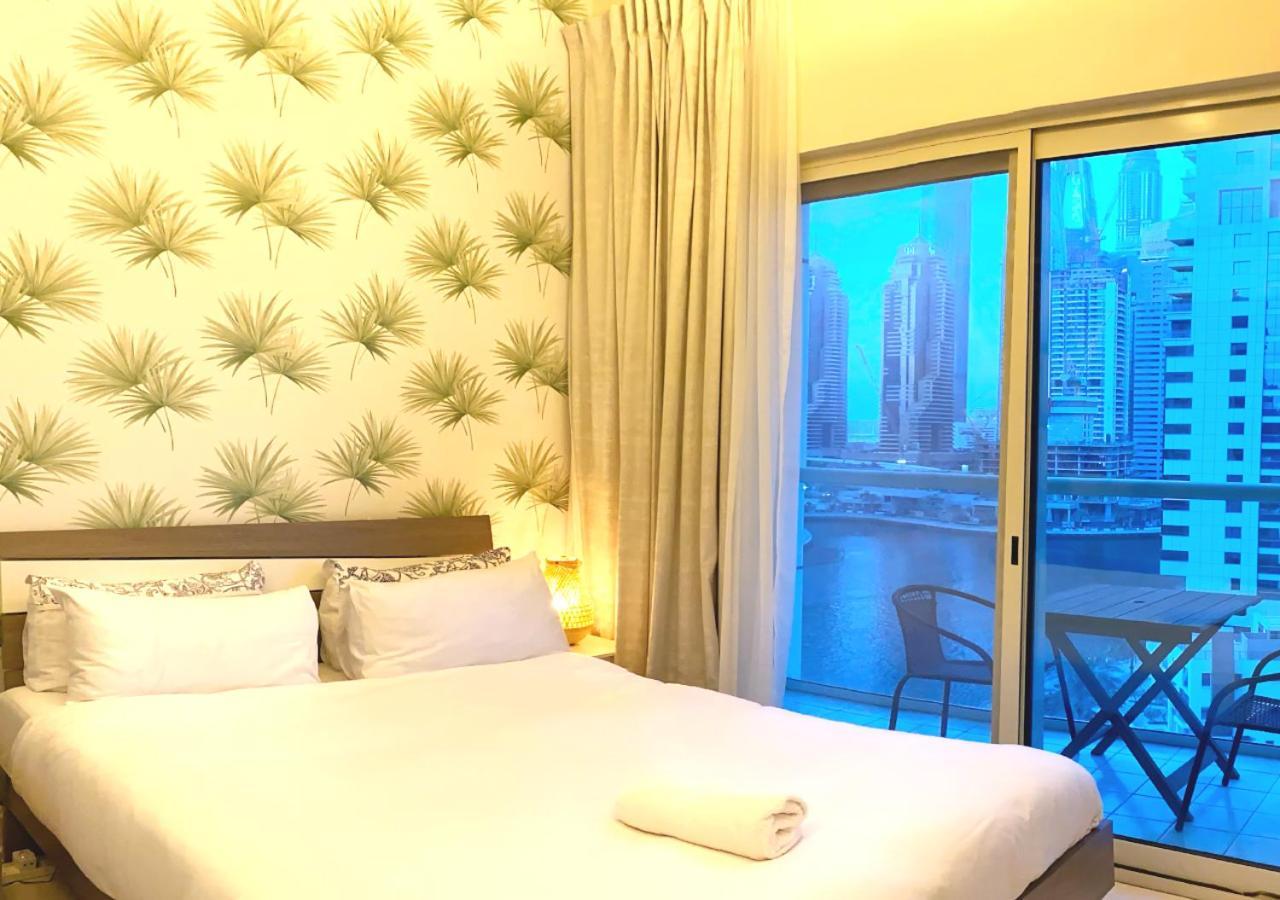 Panoramic Sea Views Studio Apartment - Marina Dubaj Exteriér fotografie