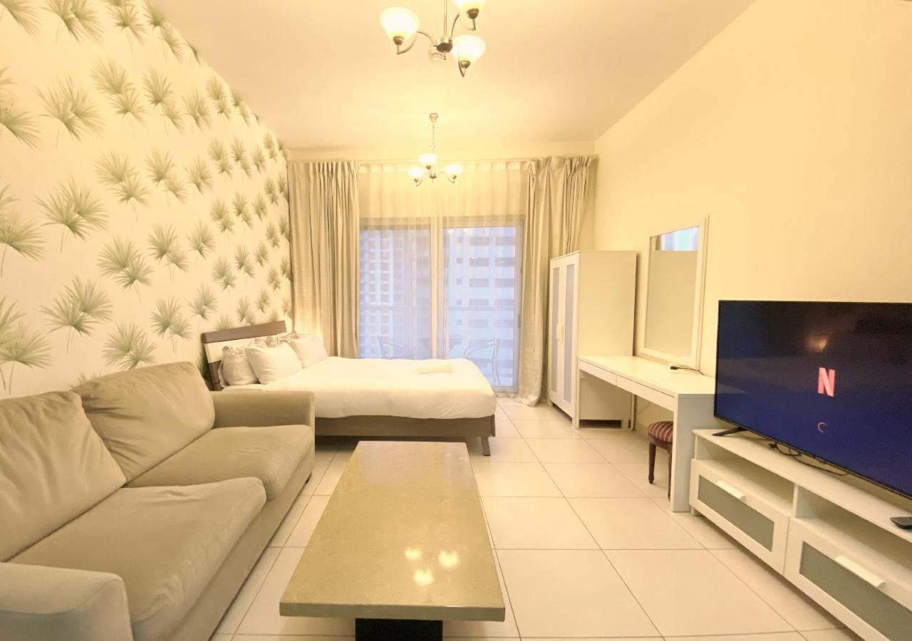 Panoramic Sea Views Studio Apartment - Marina Dubaj Exteriér fotografie